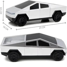 1:12 Cool Cybertruck RC Pickup - 4WD Dual-Motor High-Speed All-Terrain 27MHz RC Car with LED Lights - Kids Boys Gift Toy