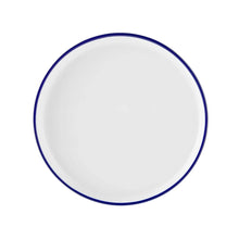 Mainstays 12-Piece Blue Rim Stoneware Dinnerware Set