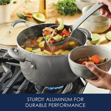 Rachael Ray 15 Piece Hard Enamel Nonstick Pots and Pans Set - USA MEGA SHOP