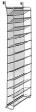 Mainstays Over-the-Door Hanging Shoe Rack, Fits up to 36 pairs, Space Saving, Mesh Lined Tear Resistant