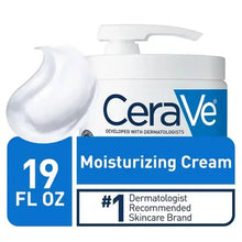 Crema hidratante diaria Cerave con dosificador (19 onzas líquidas)
