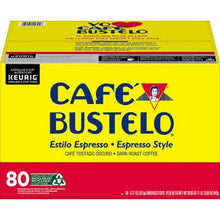 Caf≈Ω Bustelo Coffee Espresso Style K-Cups, Dark Roast (80 Ct.)