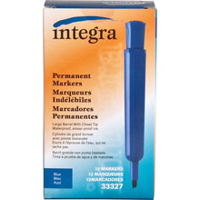 Integra, ITA33327, Permanent Chisel Markers, 12 / Dozen