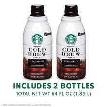 Starbucks Cold Brew Coffee Concentrates, Signature Black (64 Oz., 2 Pk.)