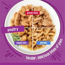 Purina Friskies Gravy, Poultry, Meaty Bits and Filets, Wet Cat Food, 5.5 oz Cans, 32 Pack