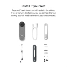 Google Nest DBELLBA Video Doorbell (Battery, Ash)