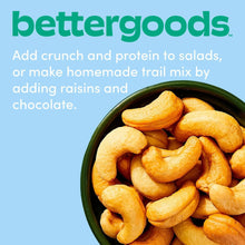 bettergoods Roasted and Unsalted Cashews, 10 oz