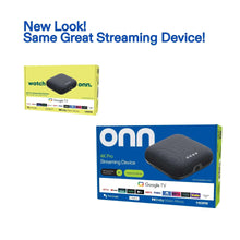 onn 4K Streaming Device, Google TV - Fast Streaming, Ultra HD, 8GB Storage, 2GB RAM, Remote with Voice Control