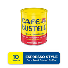 Cafe Bustelo, Espresso Style Dark Roast Ground Coffee, 10 oz Can
