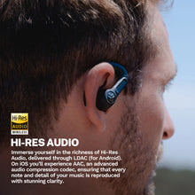 JLab Epic Sport 3 Active Noise Cancelling Earbuds, True Wireless, Black, Earhook, 52+ Hr Playtime, Dual Drivers, IP66