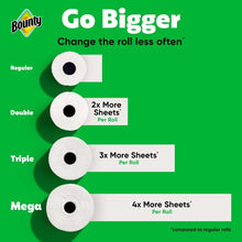 Bounty Paper Towels Select-A-Size White, 6 Triple Rolls, 123 Sheets Per Roll - USA MEGA SHOP