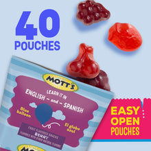 Mott's Berry Fruit Flavored Snacks, Valentine's Day, Family Pack, 40 Count, 32 oz