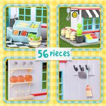 Honey Bee Acres The Buzz General Store - Complete Dollhouse Playset with Miniature Doll Figure, 56 Pieces, Children Ages 3+