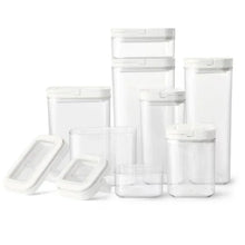 generic-8-piece-pantry-storage-container-set-empty-clear-sizes - USA Mega Market