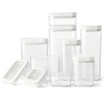 generic-8-piece-pantry-storage-container-set-empty-clear-sizes - Brands For Less USA