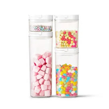 generic-8-piece-pantry-storage-container-set-filled-colorful-candy - USA Mega Market