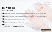 Set de mascarillas faciales Dream Glow Daily Rituals Beauty, 60 unidades