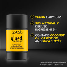 got2b glued on-the-go wax stick, 1.8oz (PACK OF 3 )