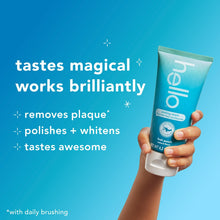 hello Smiling Shark Fluoride Free Kids Toothpaste, Natural Fruit Punch, 4.2 Oz Tube