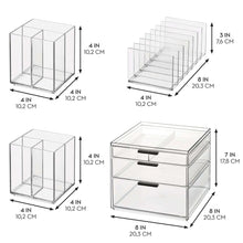iDESIGN4-pieceCosmeticOrganizerSet2-_3 - USA Mega Market