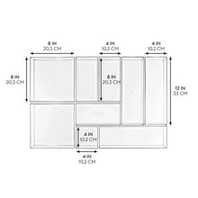 iDESIGN 9-piece Drawer Organizer Set