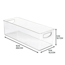 iDESIGN Linus Deep Storage Bins, 6-piece Set