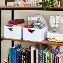iDesign-Set-of-2-White-Stacking-BPA-Free-Organization-7-_4 - USA Mega Market
