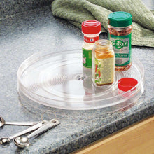 iDesign2-Piece11ClearTurntableLazySusanOrganizers9-_1 - USA Mega Market