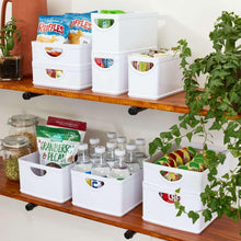 iDesign9-PieceRecycledWhiteStackingKitchenandPantryStorageSet8-_1 - USA Mega Market