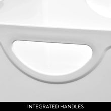iDesign_Set_of_2_White_Stacking_BPA-Free_Organization - USA Mega Market