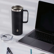 TAL 20 oz Insulated Travel Coffee Mug Black