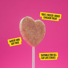 BONKERS Purrpops, Freeze Dried Chicken Flavored Lollipop Cat Treats, 36 pk.