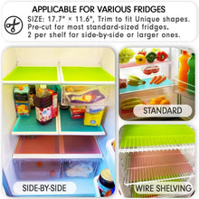 kitchenwise-refrigerator-shelf-liners-washable-fit-standard-side-by-side-wire-shelving - Brands For Less USA