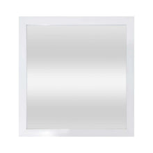 Mainstays 16x16 White Framed Small Decorative Wall Mirror for Bathroom or Living Room