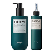ma:nyo BIOXYL Champú revitalizante para el cuero cabelludo 16.23 fl. oz y tratamiento 6.76 fl. oz