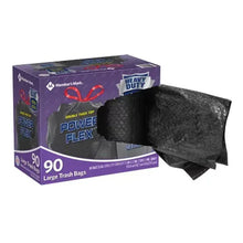 members-mark-33-gallon-drawstring-trash-bags-box-with-pulled-bag-roll - Brands For Less USA