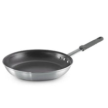 Brands For Less USA aluminum nonstick fry pan with riveted metal handle and black silicone grip