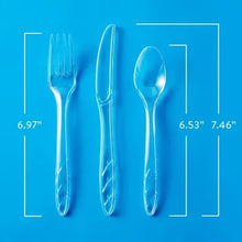 Clear Cutlery Combo Pack, Forks, Knives, Spoons (360 Ct.)