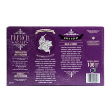 members-mark-french-roast-single-serve-coffee-cups-box-back-prep-instructions-colombian-map - USA Mega Market