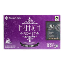 members-mark-french-roast-single-serve-coffee-cups-purple-front-box-100-count - USA Mega Market