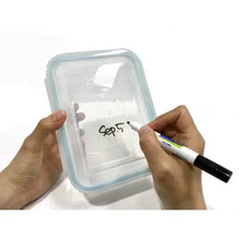 members-mark-glasslock-24-piece-food-storage-set-writable-lid-marker-date-label-demo - USA Mega Market
