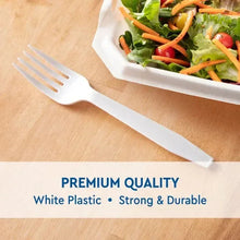 members-mark-heavyweight-white-plastic-forks-600-count-premium-quality-strong-durable - USA Mega Market
