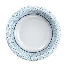 members-mark-ultra-disposable-paper-bowls-20-oz-top-view-empty-bowl-blue-rim - Brands For Less USA