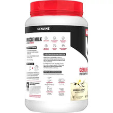 muscle-milk-genuine-32g-protein-powder-vanilla-side-usage-info - USA Mega Market