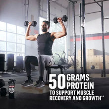 muscle-milk-pro-series-50g-protein-powder-athlete-lifting-weights - USA Mega Market