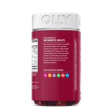 olly-olly-womens-multivitamin-gummies-bottle-back-label - USA Mega Market