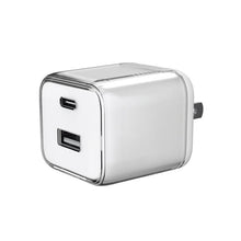 onn 32W Dual-Port USB-C & USB-A Wall Charger, Fast Charging, USB-IF Certified, Foldable Plug, Purple – Compatible with iPhone, iPad, AirPods, Samsung Galaxy, Note, Pixel & More