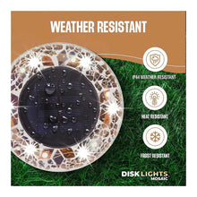 owellSolarMosaicDiskLightsTan_8pk.3 - USA Mega Market