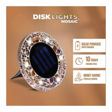 owellSolarMosaicDiskLightsTan_8pk.4 - USA Mega Market