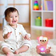 Creative Light Up LED Inductive Teddy Bear Stuffed Animals Plush Toy Colorful Glowing Teddy Bear